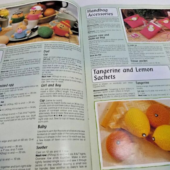 Pattern Book Jean Greenhowe Bazaar 40 Fund Raising Projects British Double Knit - Picture 8 of 13